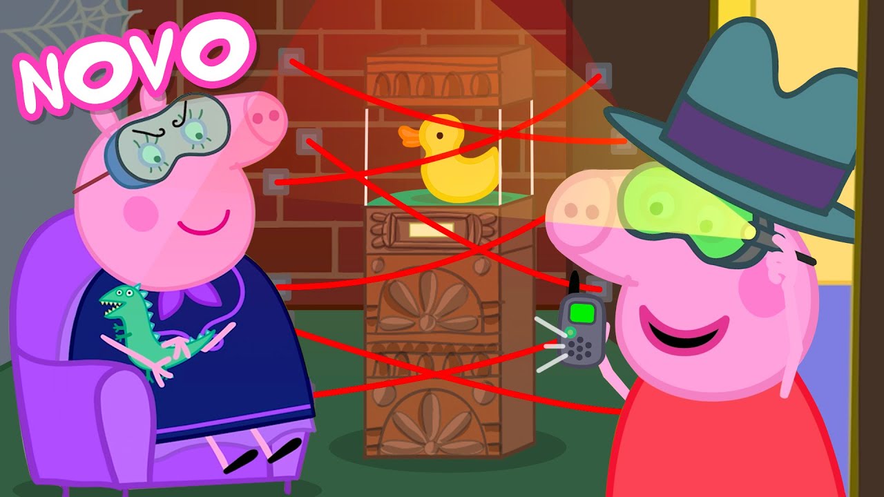 Peppa Pig Português Brasil | Agentes e Espiões | NOVO Contos da Peppa Pig |