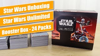 Star Wars Unlimited Twilight of the Republic Booster Box - Star Wars Unboxing