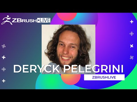 ZBrushLIVE Artist Deryck Pellegrini - "Digital Marathon" - ZBrush 2022