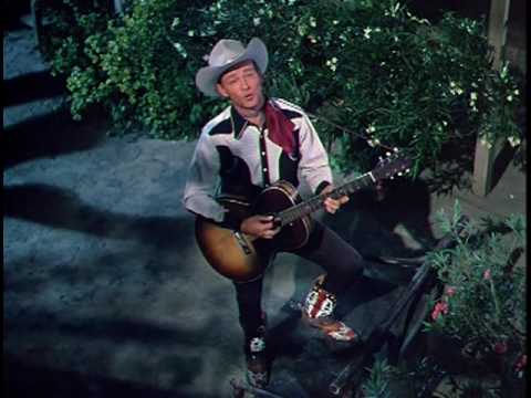 Roy Rogers sings CALIFORNIA ROSE to Jane Russell in THE SON OF PALEFACE