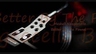 Meshell Ndegeocello ~ Better By The Pound