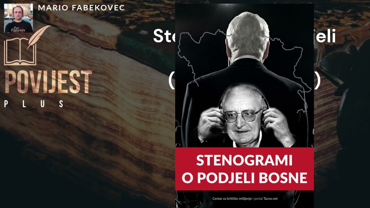 Stenogrami O Podjeli Bosne (Recenzija Knjige)