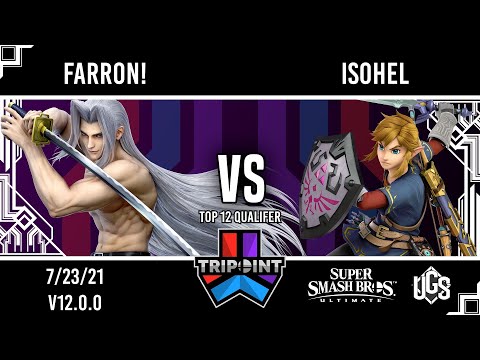 Tripoint Smash 106 - Top 12 Qualifer - Farron!(Sephiroth) Vs. isohel(Link)