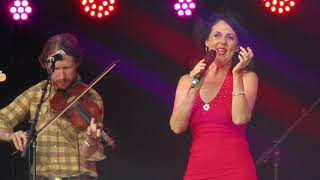 Tania Kernaghan singing at Whittlesea Country Music Festival  2019