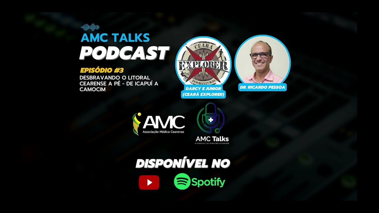 PODCAST AMC #3 DESBRAVANDO O LITORAL CEARENSE A PÉ - DE ICAPUÍ A CAMOCIM