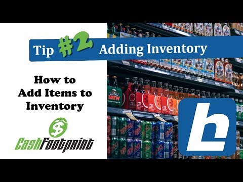 Adding Items to Inventory - CashFootprint Retail POS Software for PC