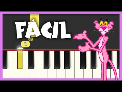 LA PANTERA ROSA - PIANO FÁCIL - BEGINNER PIANO
