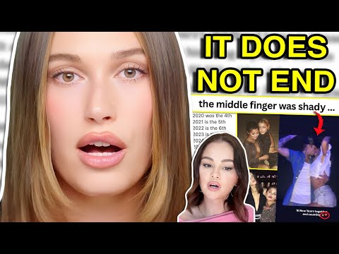 HAILEY BIEBER SHADES SELENA GOMEZ?! (new year ... more mess)