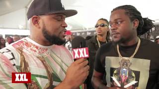 BET Hip-Hop Awards 2014 Green Carpet Interviews Part 1