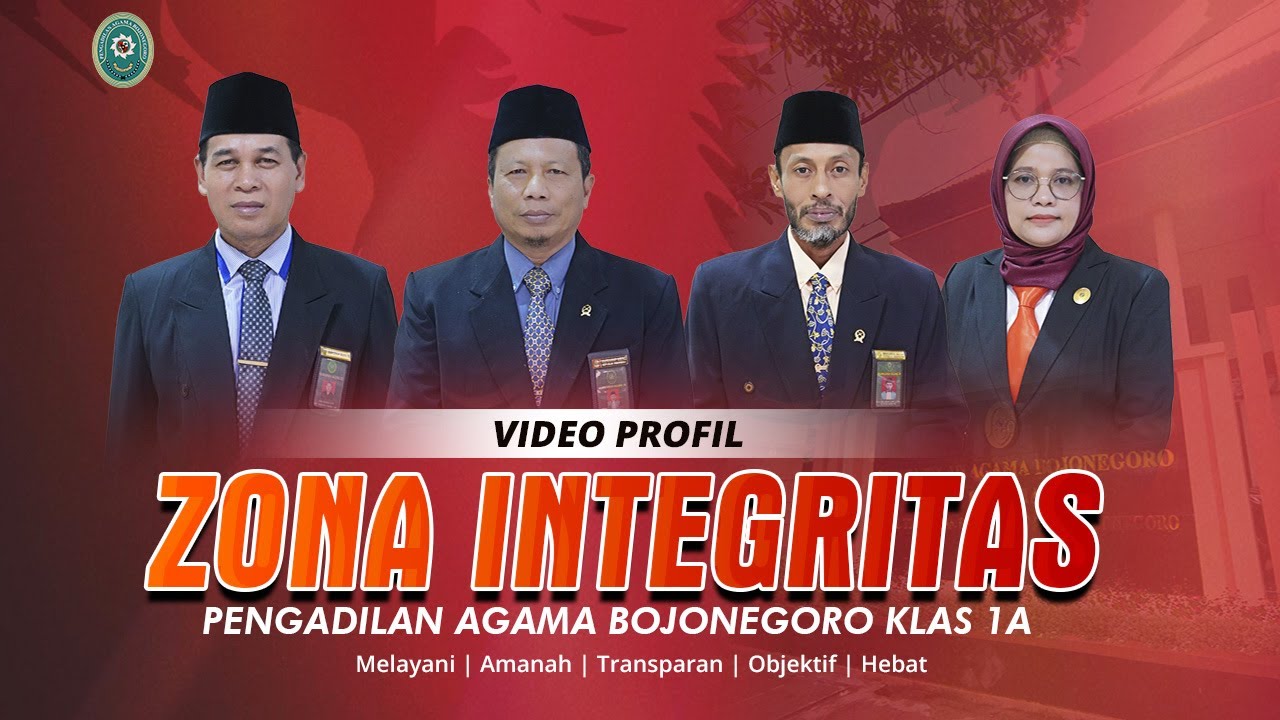 Video Profil Pembangunan Zona Integritas Pengadilan Agama Bojonegoro