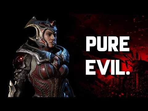 The horrifying villains in Gears of War...