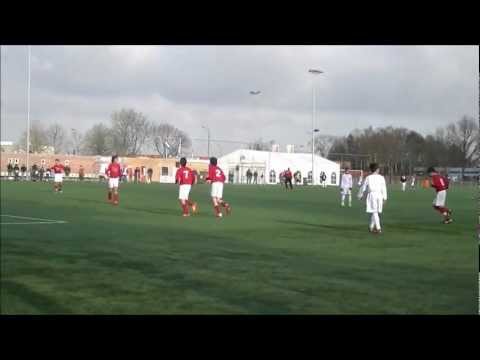 Doelpunt voor Jorn, DVO D1 - MVV D1