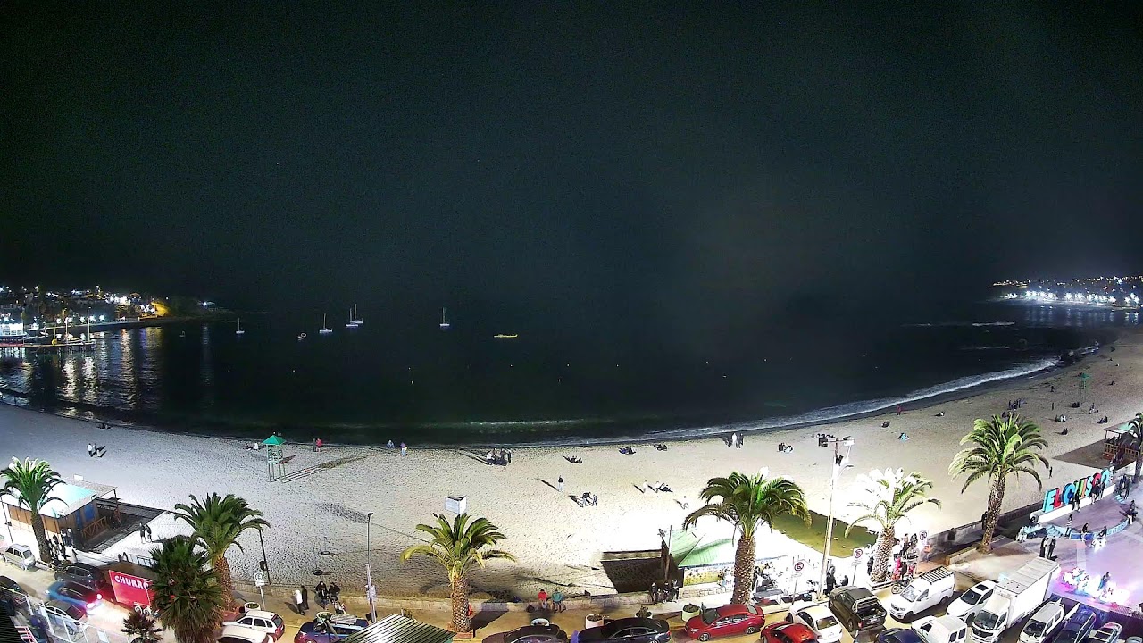 Live webcam view of El Quisco Beach Live Cam