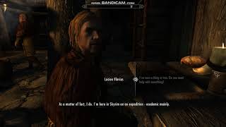 Lucien Flavius - Sound Test - Skyrim Custom Voice Follower Mod