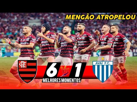 MELHORES MOMENTOS FLAMENGO 6x1 AVAÍ