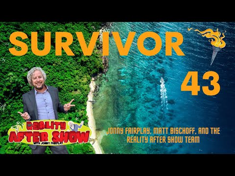 Survivor 43 PREMIERE - Reality After Show Recap with Jonny Fairplay