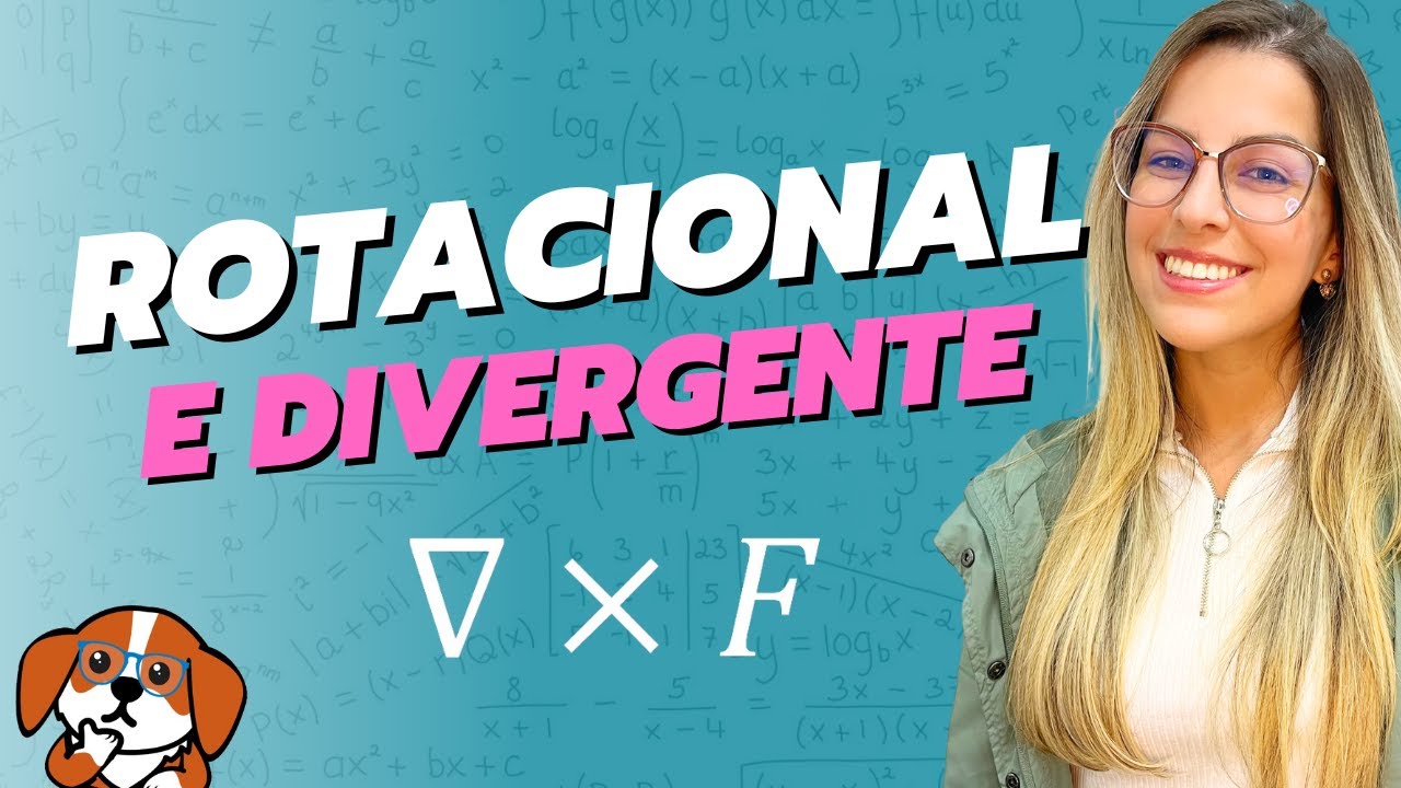 Visualizando e Calculando o Rotacional e o Divergente de um Campo Vetorial | Cálculo Vetorial