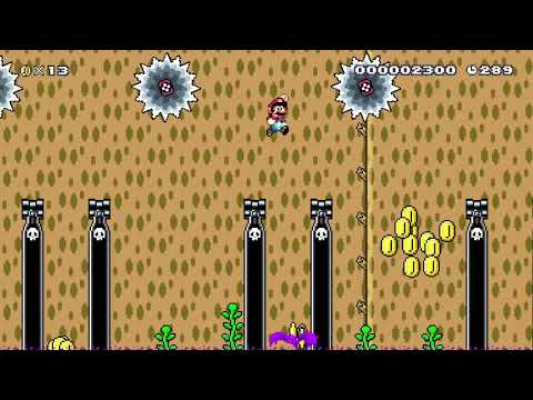 Kraken Gold Coast by Ruffy182 🍄 Super Mario Maker 2 ✹Switch✹ #bga