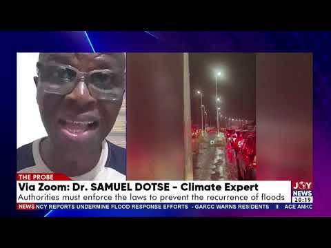 We should not attribute what is happening in Accra to climate change, because that is not the case.