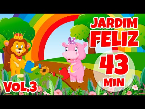Jardim Feliz Vol. 3 - Giramille 43 min | Desenho Animado Musical