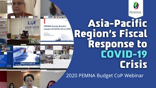 2020 PEMNA Budget CoP Webinar on Asia-Pacific Region’s Fiscal Response to COVID-19 Crisis 이미지