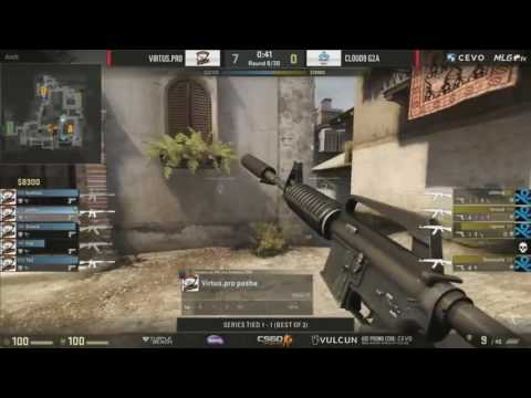 CEVO Professional Season 7 Finals VIRTUS.PRO vs CLOUD9 map3 Semi final