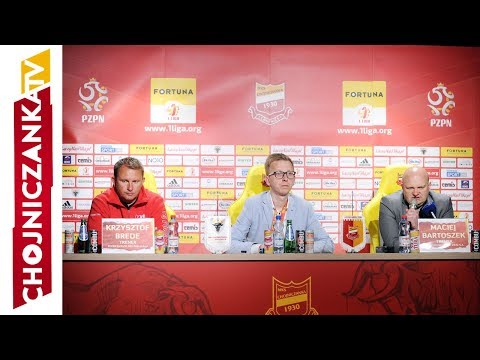 Konferencja po meczu Chojniczanka - Podbeskidzie Bielsko-Biała (2:2 | 05.05.2019)