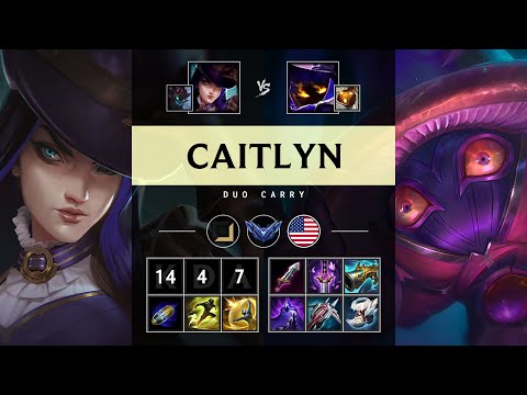 Caitlyn ADC vs Veigar - NA Diamond Patch 25.11