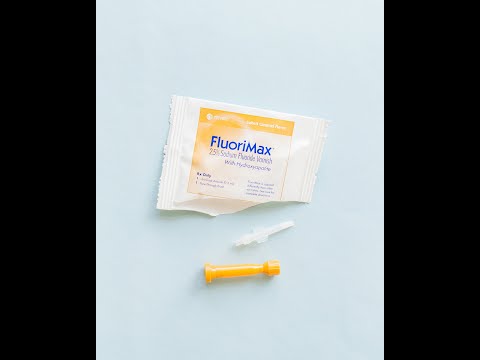 A fluoride varnish that DOESN'T require the teeth to be dried-FluoriMax 2.5% from Elevate Oral Care