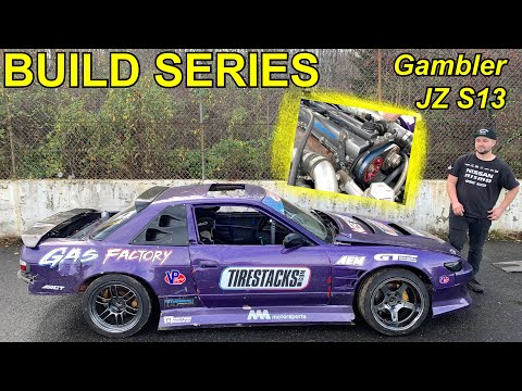 Nissan S13 2JZ : Unbeatable Gambler Winning Drift Car : Tomei Turbo & Cams, Battle Scarred Coupe