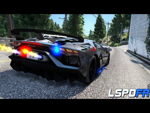 Lamborghini Pursuit Unit in LSPDFR!