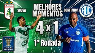 SOUSA 4 X 1 CONFIANÇA MELHORES MOMENTOS COPA DO NORDESTE 2026 (26/03/2026)