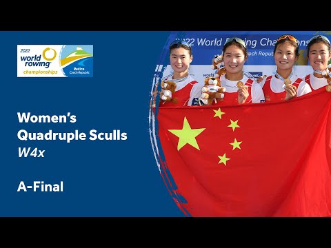 2022 World Rowing Championships - Women's Quadruple Sculls - A-Final