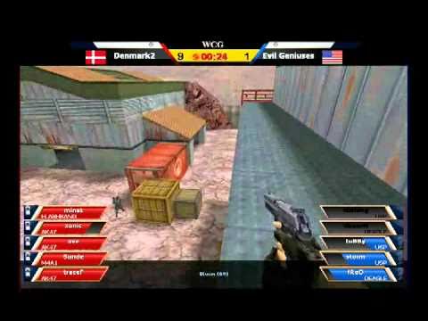 [2010 GF]Counter-Strike: Quarter-Final/Set 1- EvilGeniuses(US) vs. Denmark2 (DK) /English