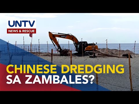 Dredging activities ng China vessels sa baybayin ng San Felipe sa Zambales, inireklamo