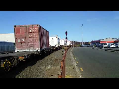 Kiwi Rail Freight Train Video 43