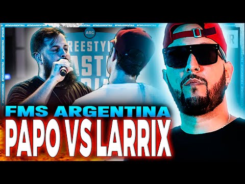 🏆 PAPO SE CORONA CAMPEÓN 👑 | PIEZAS REACCIONA A PAPO VS LARRIX | FMS ARGENTINA J11 2022