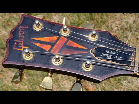 Literal "Tobacco Burst" | 1981 Gibson Les Paul Custom Tar Stained Smoky  AKA " Ol' Smokey "