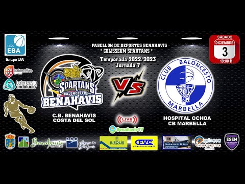 LIGA EBA DA T22_23 J7 CB BENAHAVIS COSTA DEL SOL VS CB MARBELLA