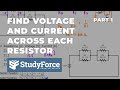 Circuit 2 Find The Voltage And Current Across Each Resistor Part 1
