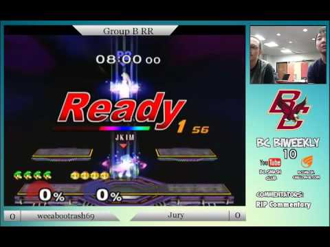 BC Biweekly 10: Group B RR - weeabootrash69 (Luigi) vs. Jury (Peach)