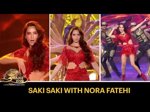 Saki Saki Girl, Nora Fatehi's Sizzling Performance | Umang 2020