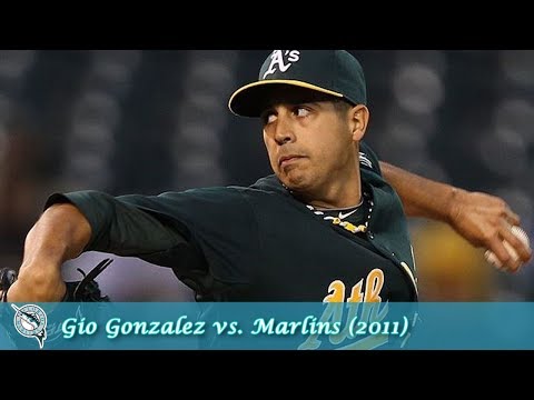 Oakland A's Pitching Performances Episode 10 - Gio Gonzalez vs. Marlins (2011)