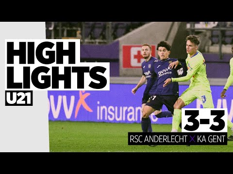 Highlights U21: RSCA - KAA Gent | 2021-2022