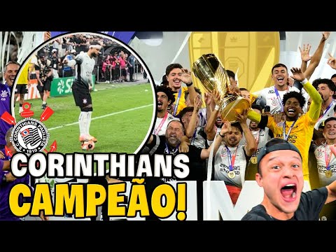 CORINTHIANS CAMPEÃO PAULISTA com HUGO SOUZA HERÓI E MEMPHIS PROVOCOU DEMAIS! Corinthians x Palmeiras