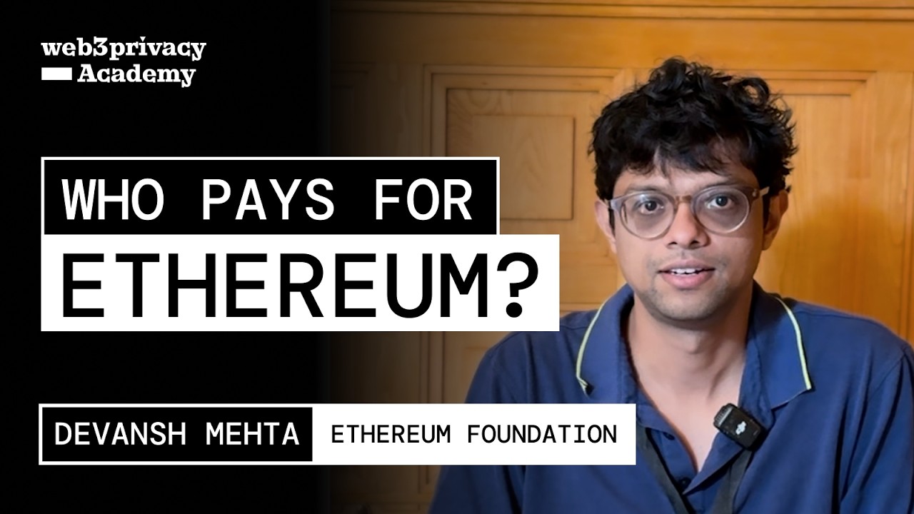 "Ethereum Has a Funding Problem - Here's the Fix "/ Devansh Mehta x Ethereum Foundation