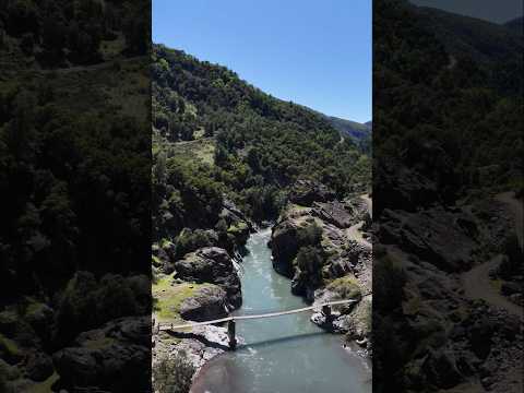 Puente Inglés Río los Sauces San Fabián de Alico#naturaleza #regióndeñuble #cordilleradelosandes