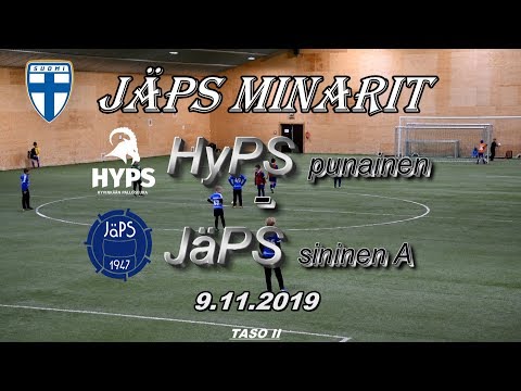 JäPS Minarit P11 HyPS punainen vs JäPS sininen A 9.11.2019