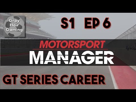 Motorsport Manager GT Series Let's Play - EP6 - GT Challenger Series Career - Black Sea GP