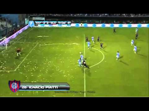 Gol Ignacio Piatti - Atletico Rafaela 2 Vs San Lorenzo 2 - Inicial 13